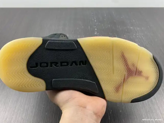 Rep DR0092-001 Off Noir 5 Gore-Tex Air Jordan 0604